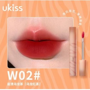 ukiss水雾唇釉水唇露w03显白色号05纯露霜裸色口红温柔奶茶蜜桃子