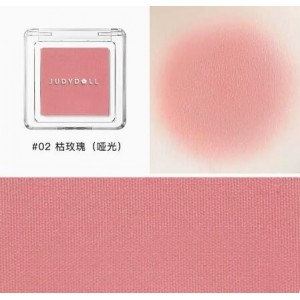 Judydoll橘朵单色腮红高光修容腮紫腮蓝蜜桃哑光杏色膨胀玫瑰烤奶